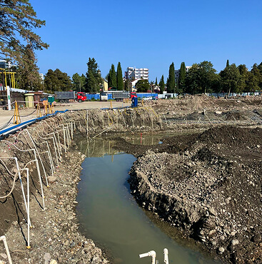 Сочи, Адлер. Гостиничный комплекс